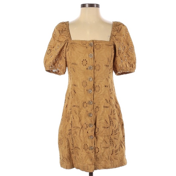 Free People Eyelet Mini Dress - Picture 10 of 10